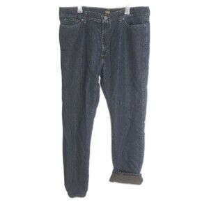Lee Men's Straight Jeans - Dark Blue